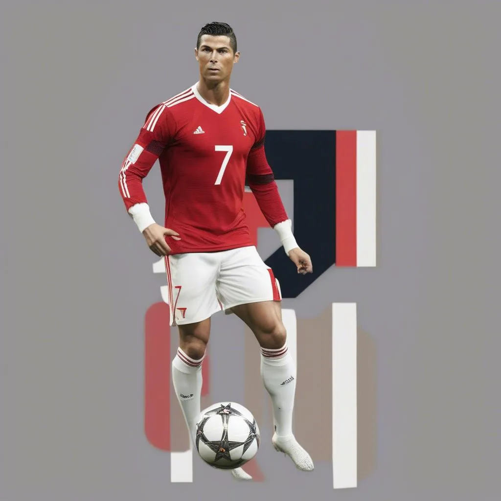 Ronaldo số áo 7 huyền thoại