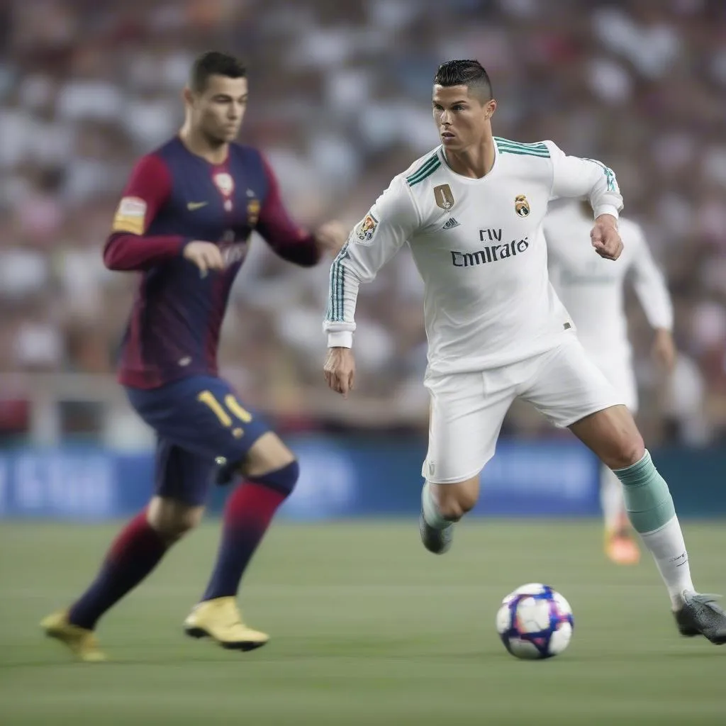 Ronaldo solo qua hàng thủ la liga