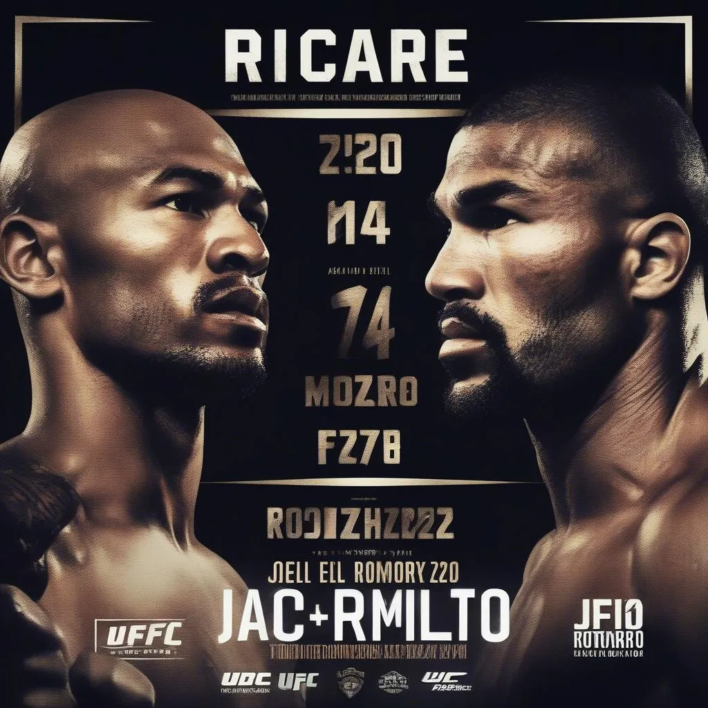 Ronaldo Souza vs Yoel Romero: Poster trận đấu