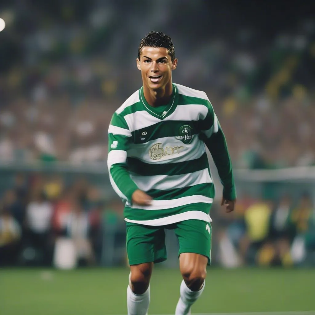 Ronaldo thời trẻ tại Sporting CP