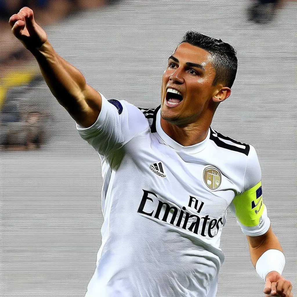 Ronaldo SS11 ăn mừng