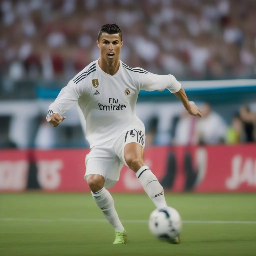 Ronaldo Taki Taki chinh phục sân cỏ