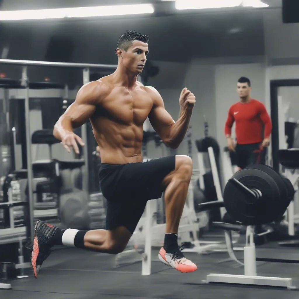 Ronaldo tập luyện với cường độ cao