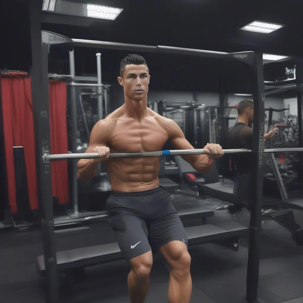 Ronaldo tập luyện cực kỳ nghiêm ngặt, thể hiện sự nỗ lực không ngừng nghỉ để đạt được đỉnh cao phong độ