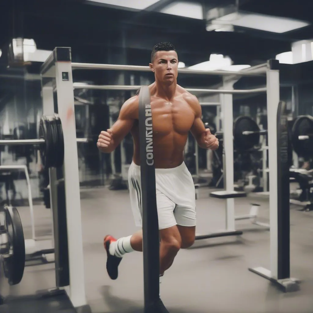 Ronaldo Tập Luyện Cường Độ Cao