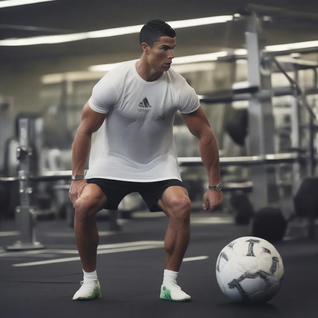 Cristiano Ronaldo tập luyện và dinh dưỡng