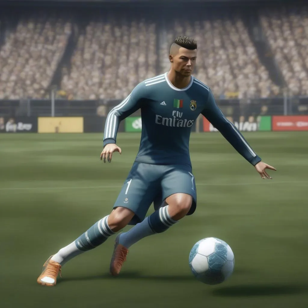 Ronaldo TC FO4: Skill animation in FIFA Online 4