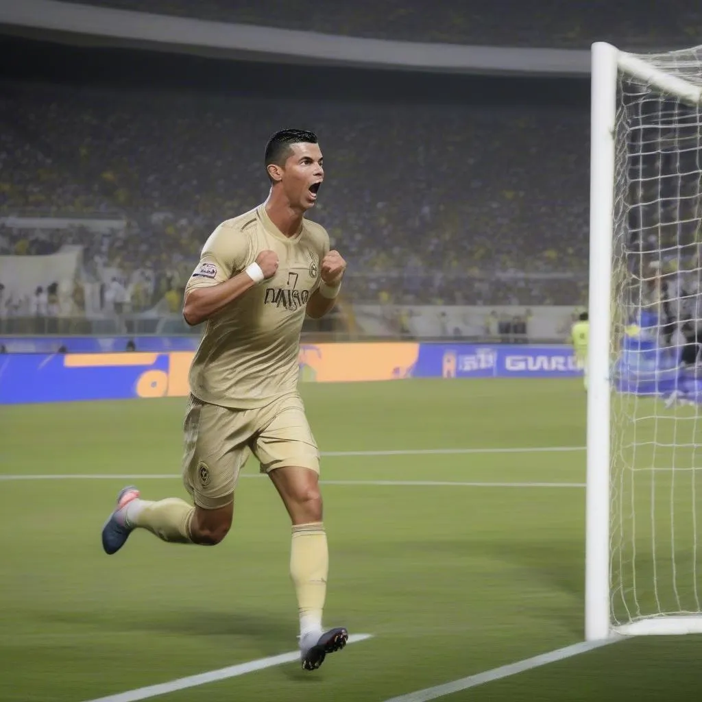 Ronaldo thi đấu cho Al-Nassr tại Saudi Arabia