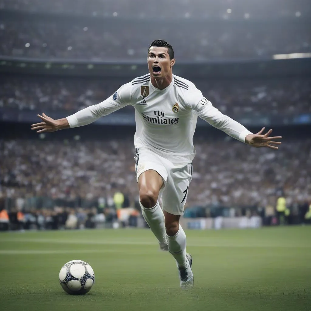 Ronaldo với tinh thần chiến đấu mãnh liệt