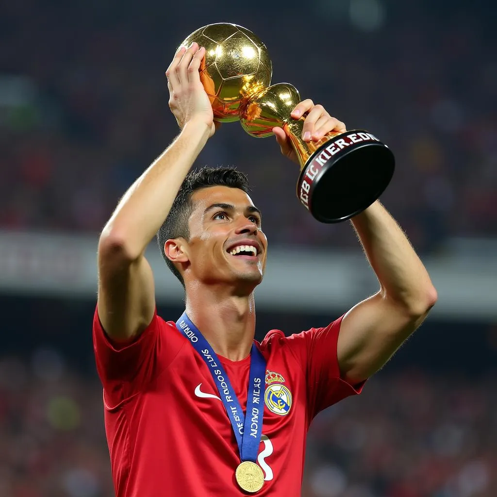 Ronaldo tỏa sáng với danh hiệu cá nhân