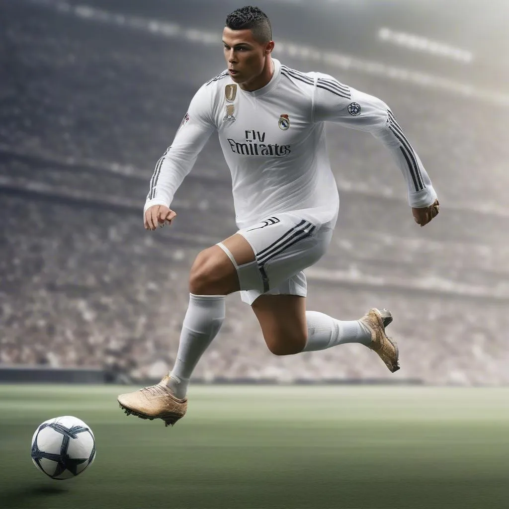 Ronaldo thể hiện sức mạnh bứt tốc ấn tượng