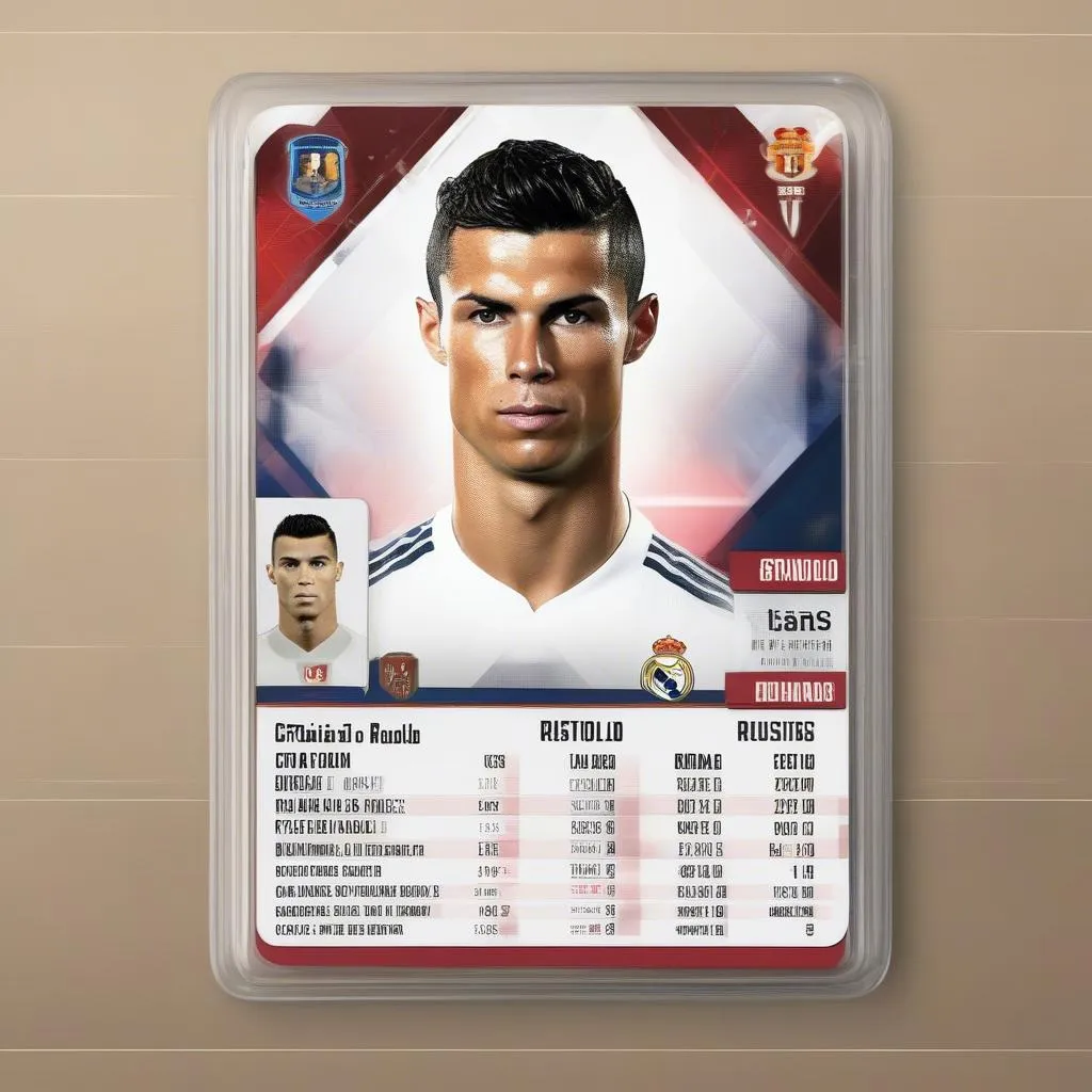 Ronaldo TOTS với những chỉ số “khủng”