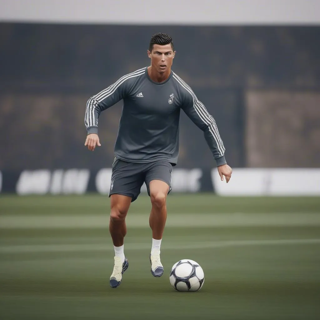 Ronaldo training