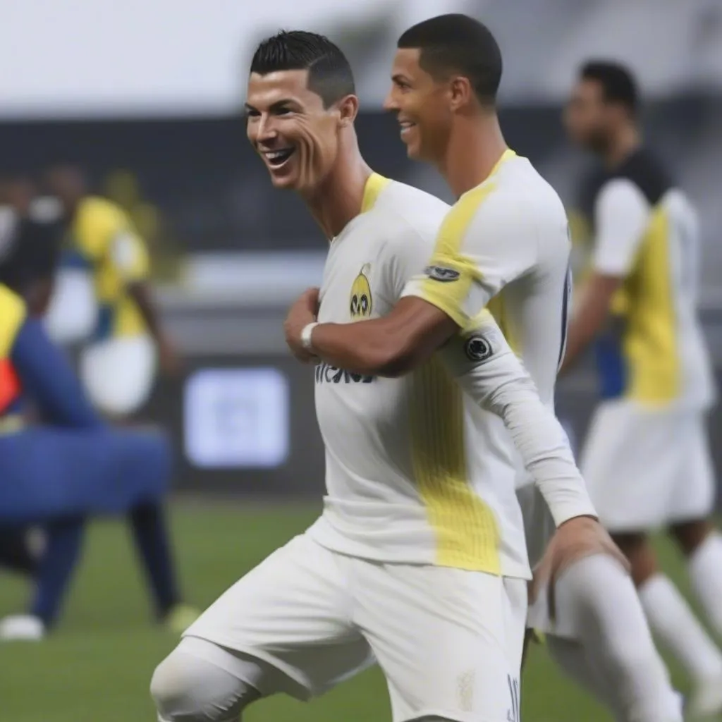 Ronaldo Trận Đấu Đầu Tiên Al Nassr