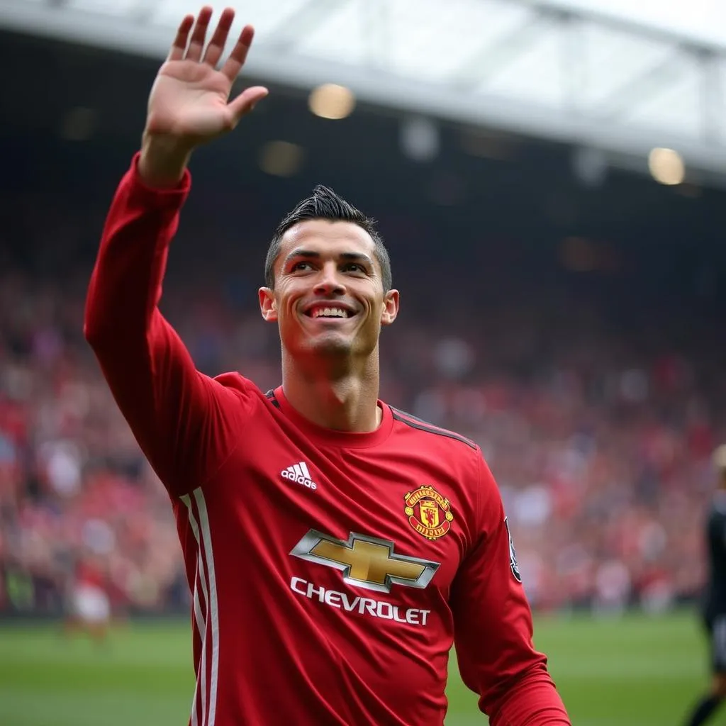 Ronaldo trở lại Manchester United