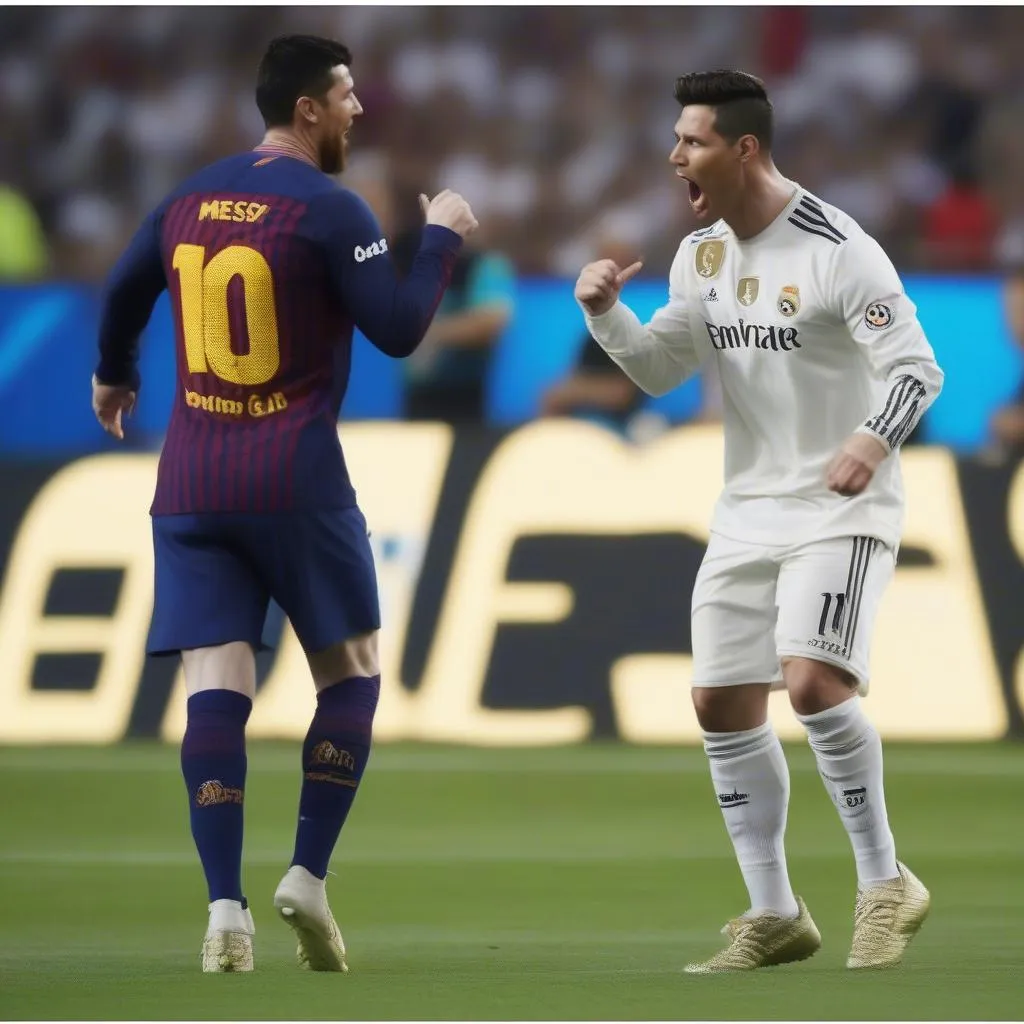 Ronaldo Troll Messi Dance