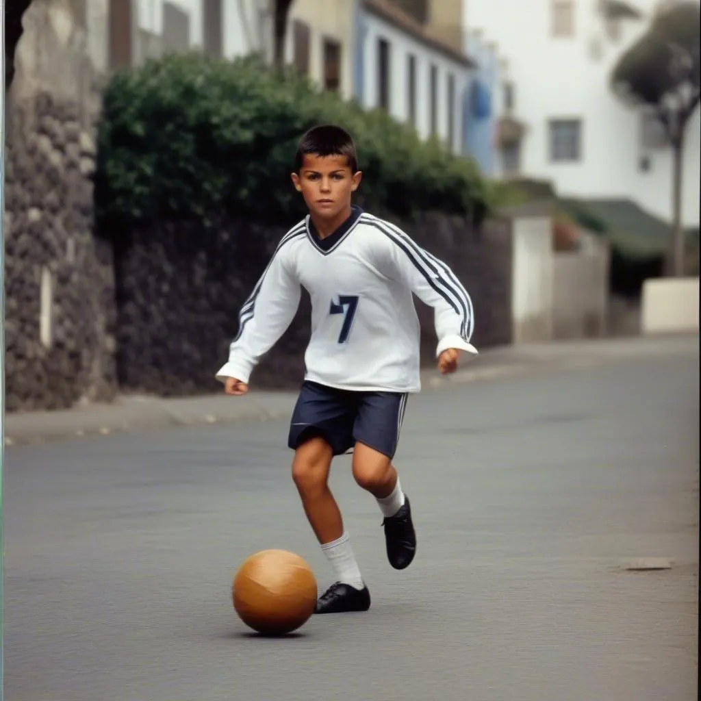 cậu bé ronaldo