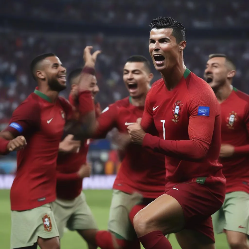 Ronaldo huyền thoại của bóng đá Bồ Đào Nha