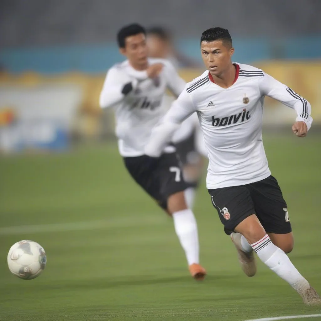 Ronaldo Ưiki thi đấu cho HAGL