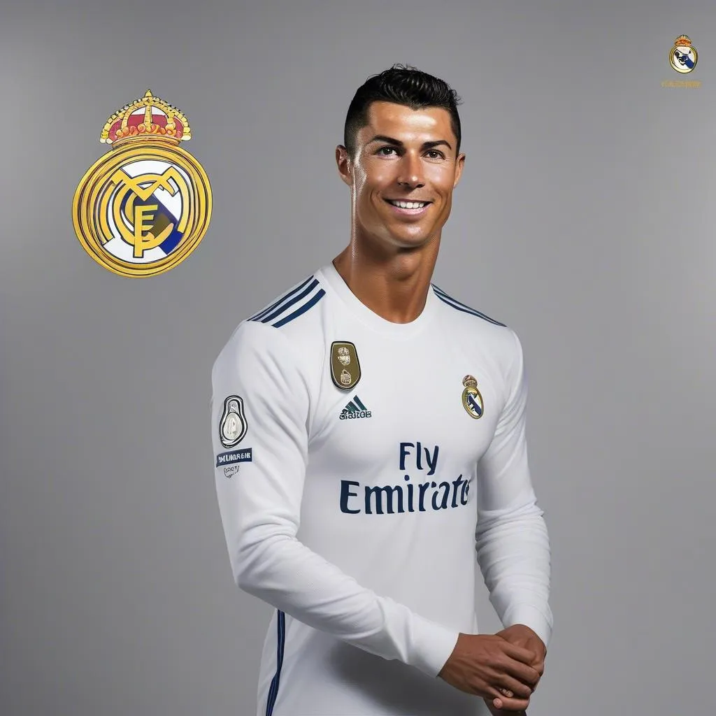 Áo đấu Real Madrid của Ronaldo