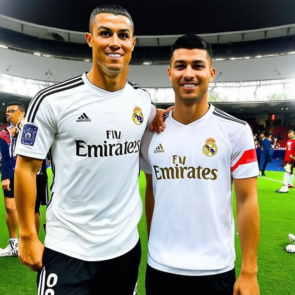 Ronaldo và Cấn Văn Chương