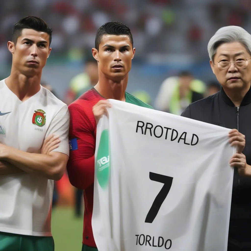 Ronaldo và đội tuyển Hàn Quốc