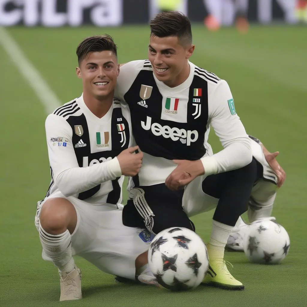 Ronaldo và Dybala: Cặp đôi song sát trên sân cỏ, tỏa sáng rực rỡ