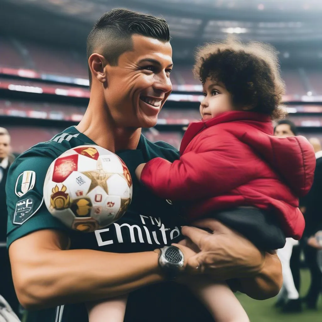 Ronaldo và fan hâm mộ tại sân Siro, Go