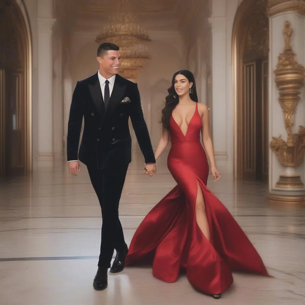 Ronaldo và Georgina Rodriguez, một cặp đôi quyền lực và lãng mạn trong làng bóng đá