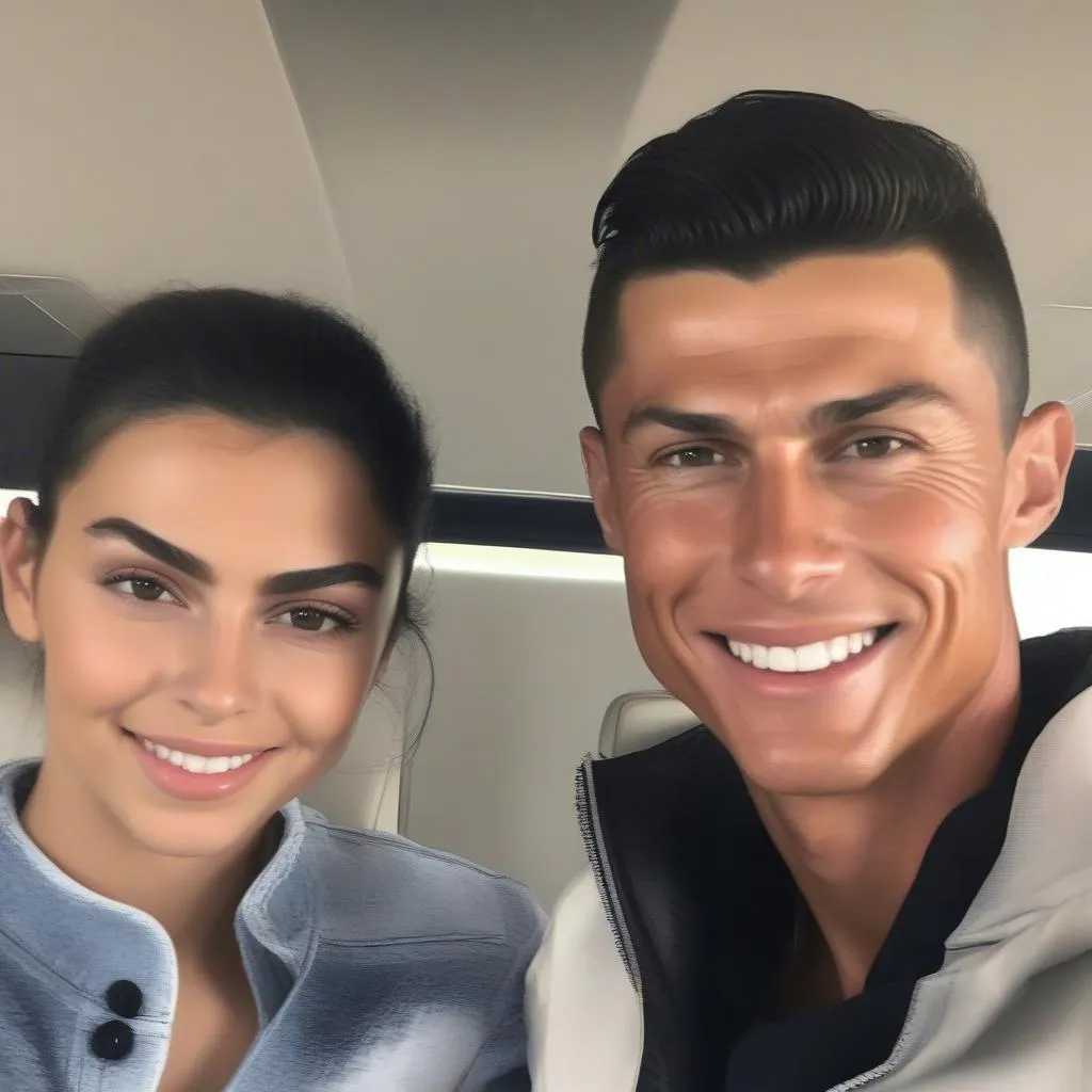 Ronaldo và Georgina Rodriguez hiện tại