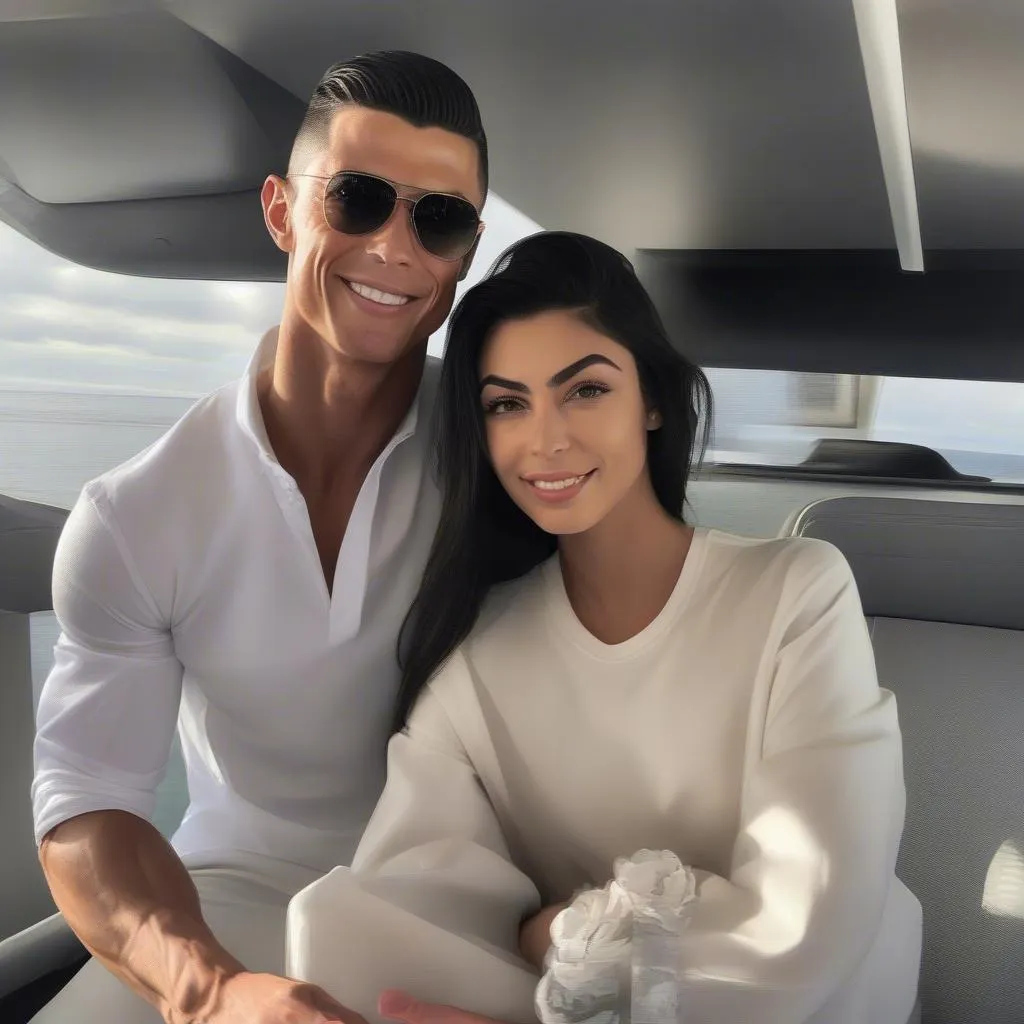 Ronaldo và Georgina, cặp đôi đẹp như mơ