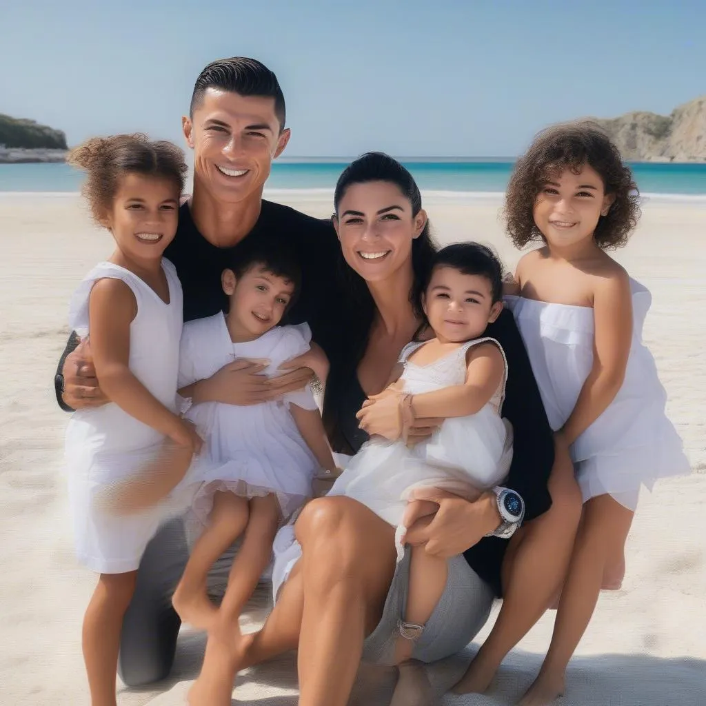 Ronaldo và gia đình