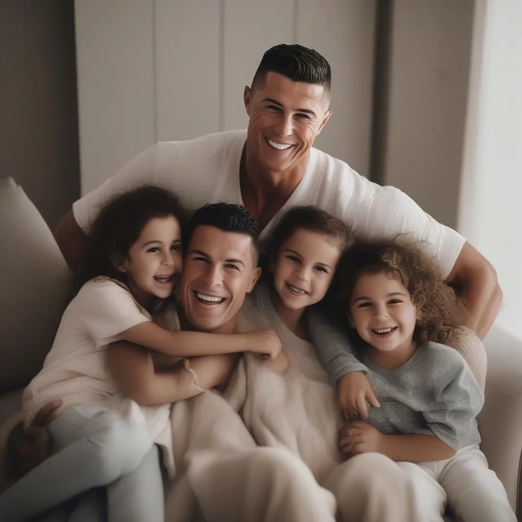 Ronaldo và gia đình