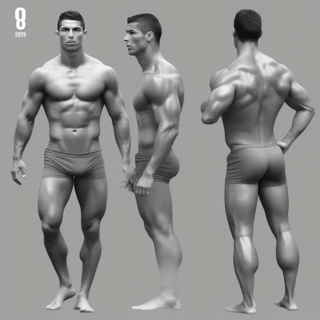 Ronaldo and his six pack journey