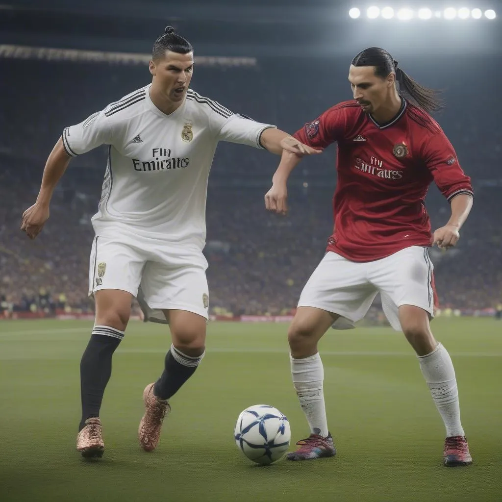 Ronaldo và Ibrahimovic: Hai Huyền Thoại Bóng Đá Với Phong Cách Chơi Bóng Độc Đáo