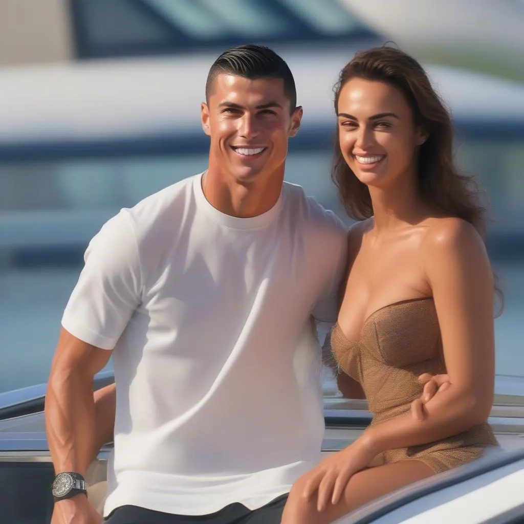 Ronaldo và Irina Shayk