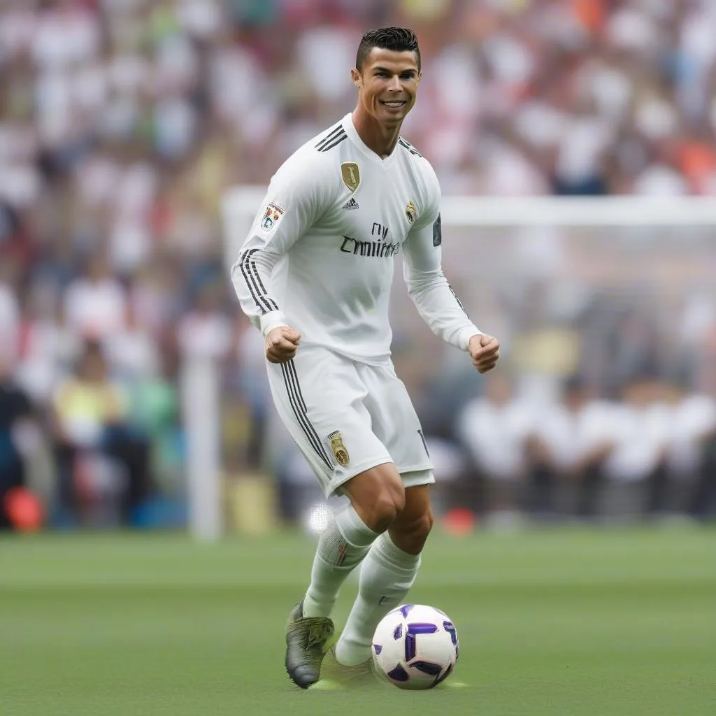 Cristiano Ronaldo, một trong những cầu thủ vĩ đại nhất mọi thời đại