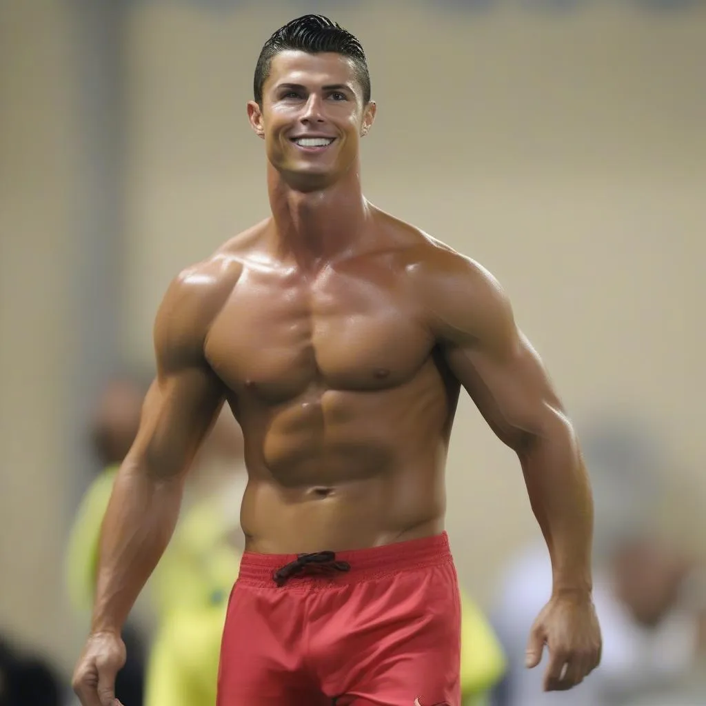 Ronaldo và người mẫu Victoria's Secret