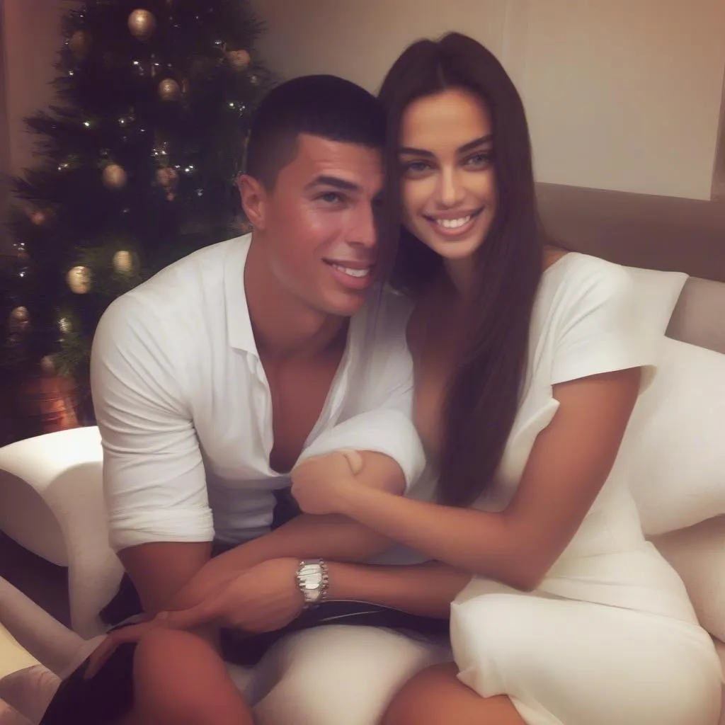 Ronaldo và Irina Shayk - hai người đẹp từng hẹn hò