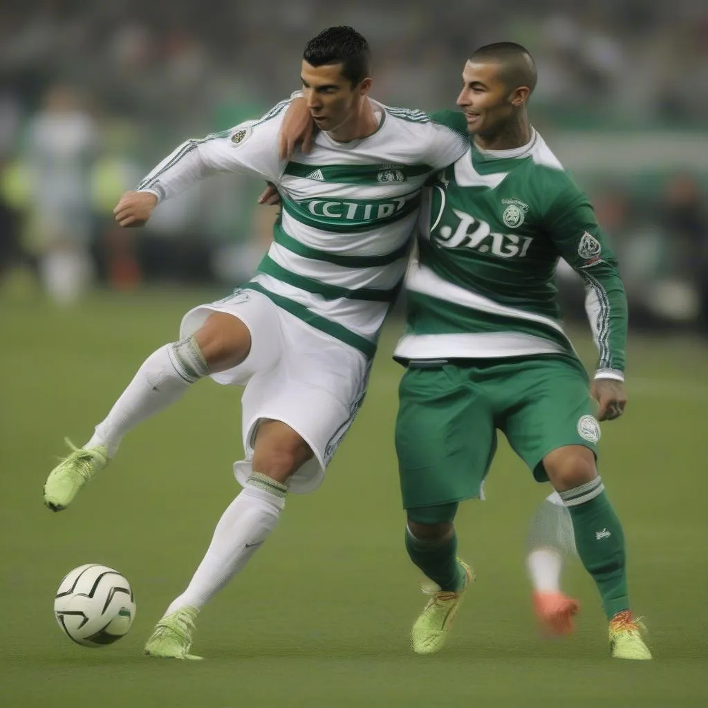 Ronaldo và Quaresma tại Sporting Lisbon