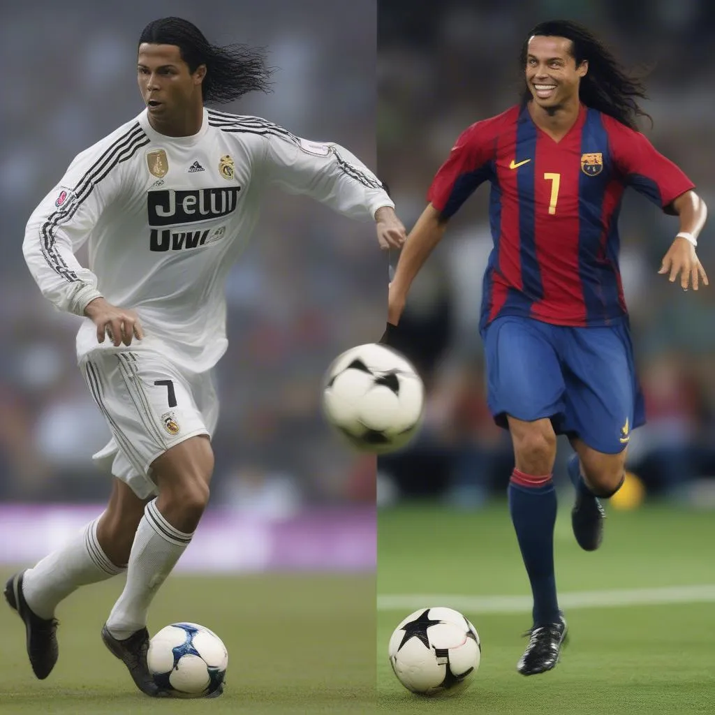 So sánh Ronaldo và Ronaldinho: Hai Phong Cách Chơi Khác Biệt