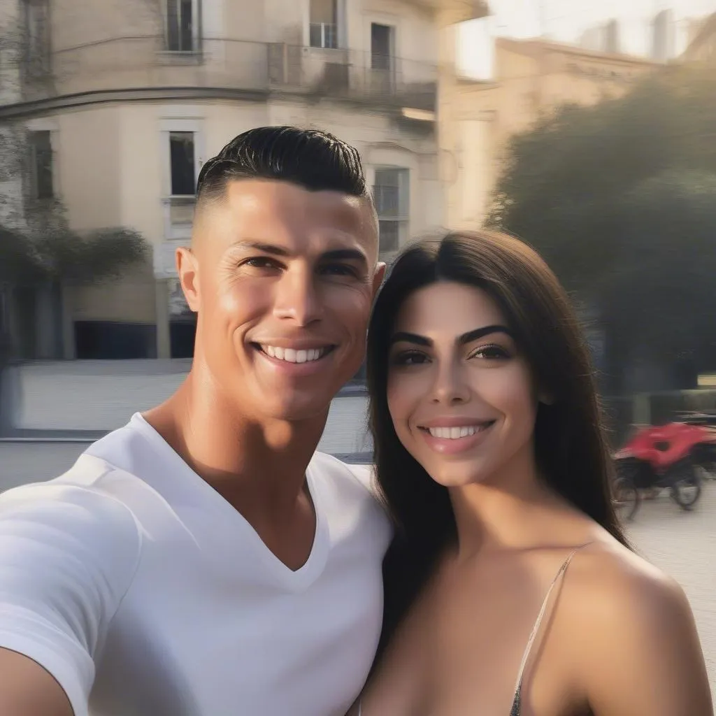 Ronaldo và vợ mới Georgina Rodriguez - một cặp đôi đẹp như mơ