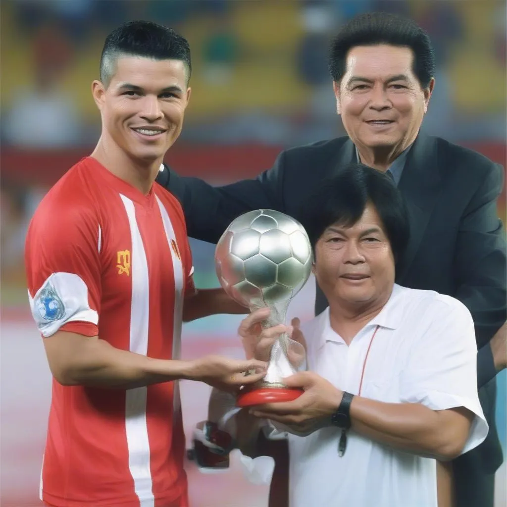 Ronaldo Valdez và Eddie Garcia cùng nhau tạo nên lịch sử cho bóng đá Việt Nam