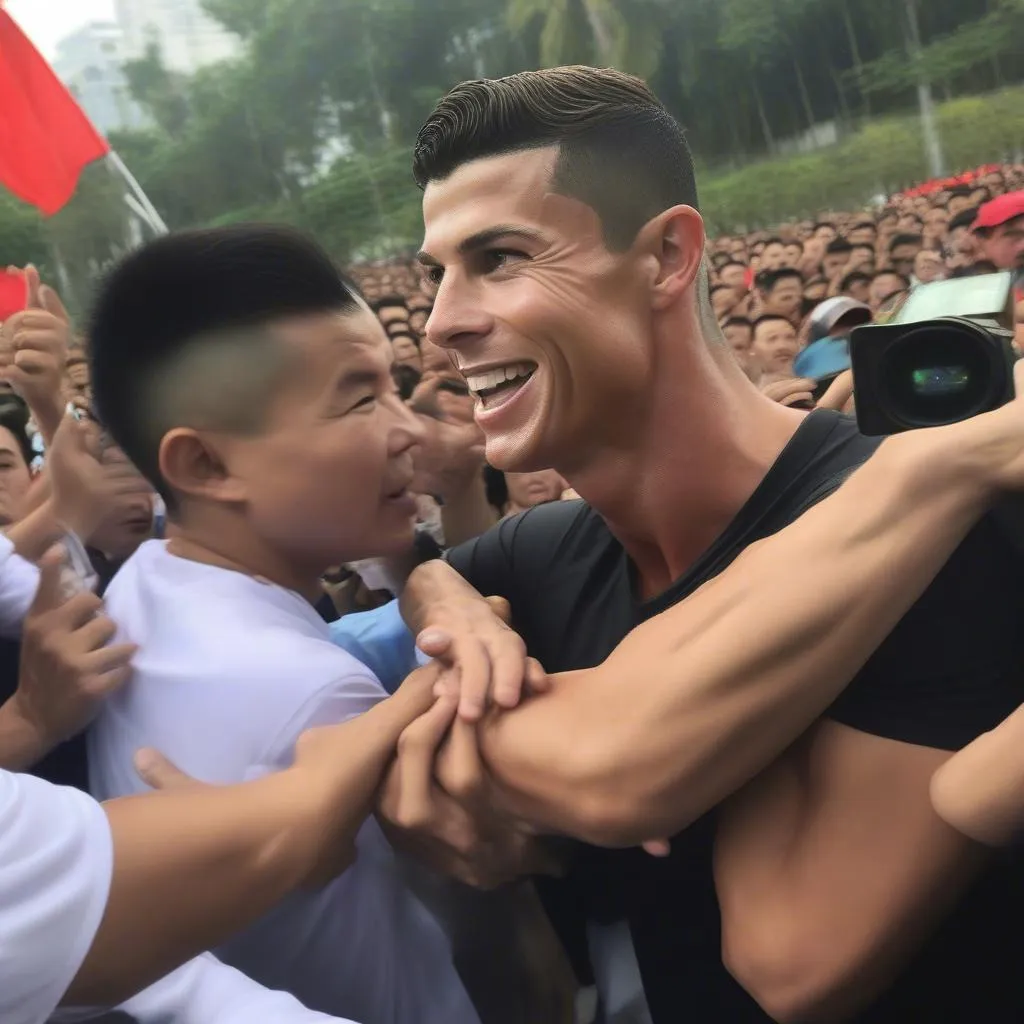 Ronaldo đến Việt Nam