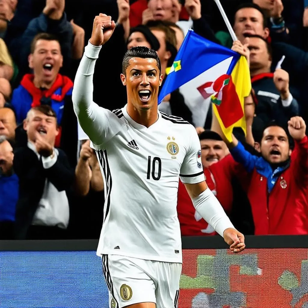 Ronaldo với bàn thắng