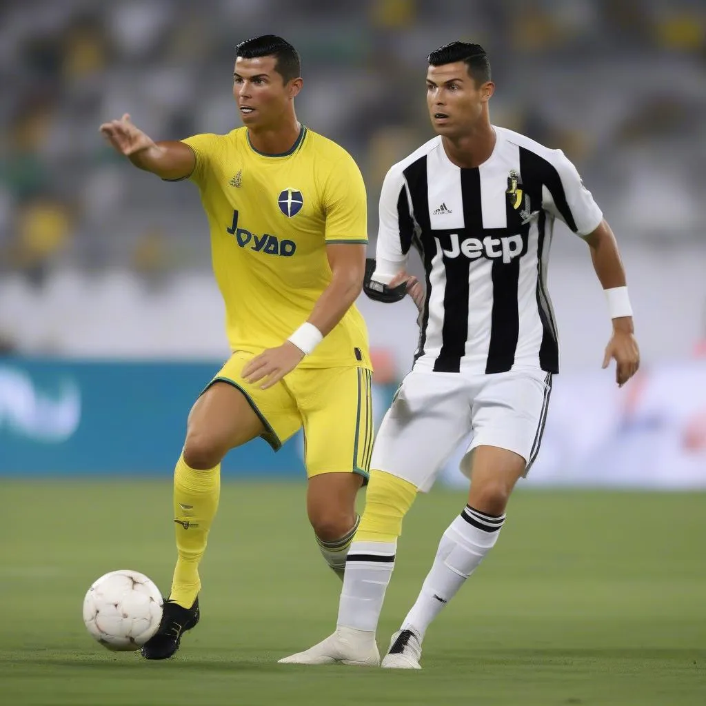 Ronaldo đối đầu với Juventus trong trận giao hữu ở Riyadh