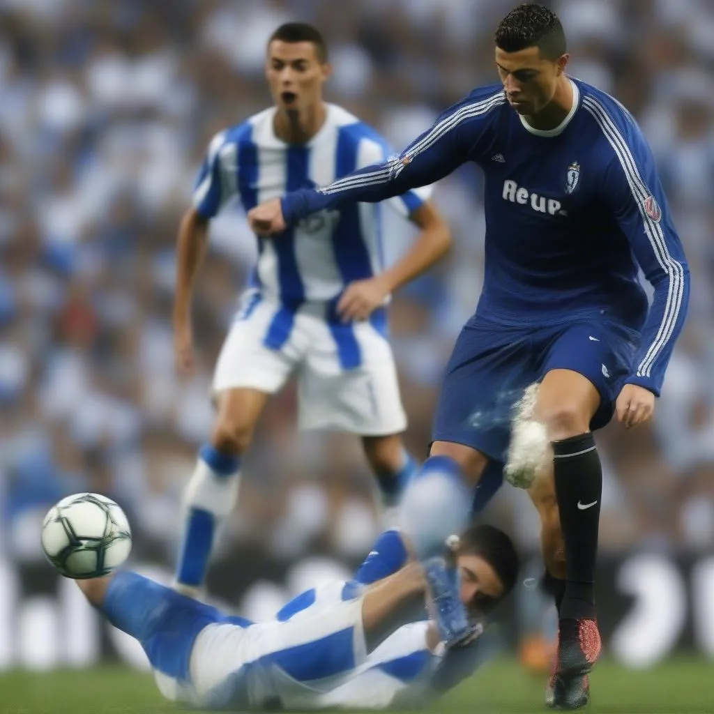 Ronaldo vs Porto - Trận đấu kịch tính