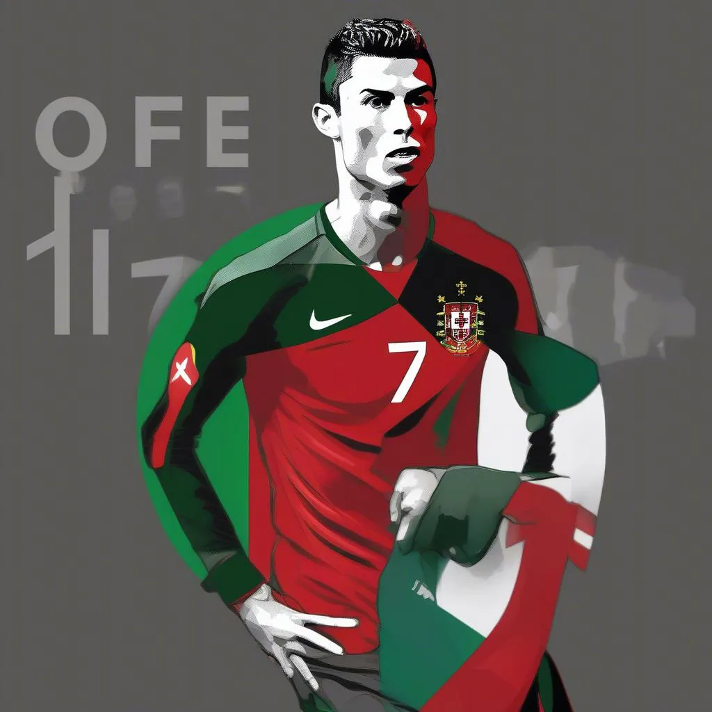 Hình nền Ronaldo đẹp cho iPhone