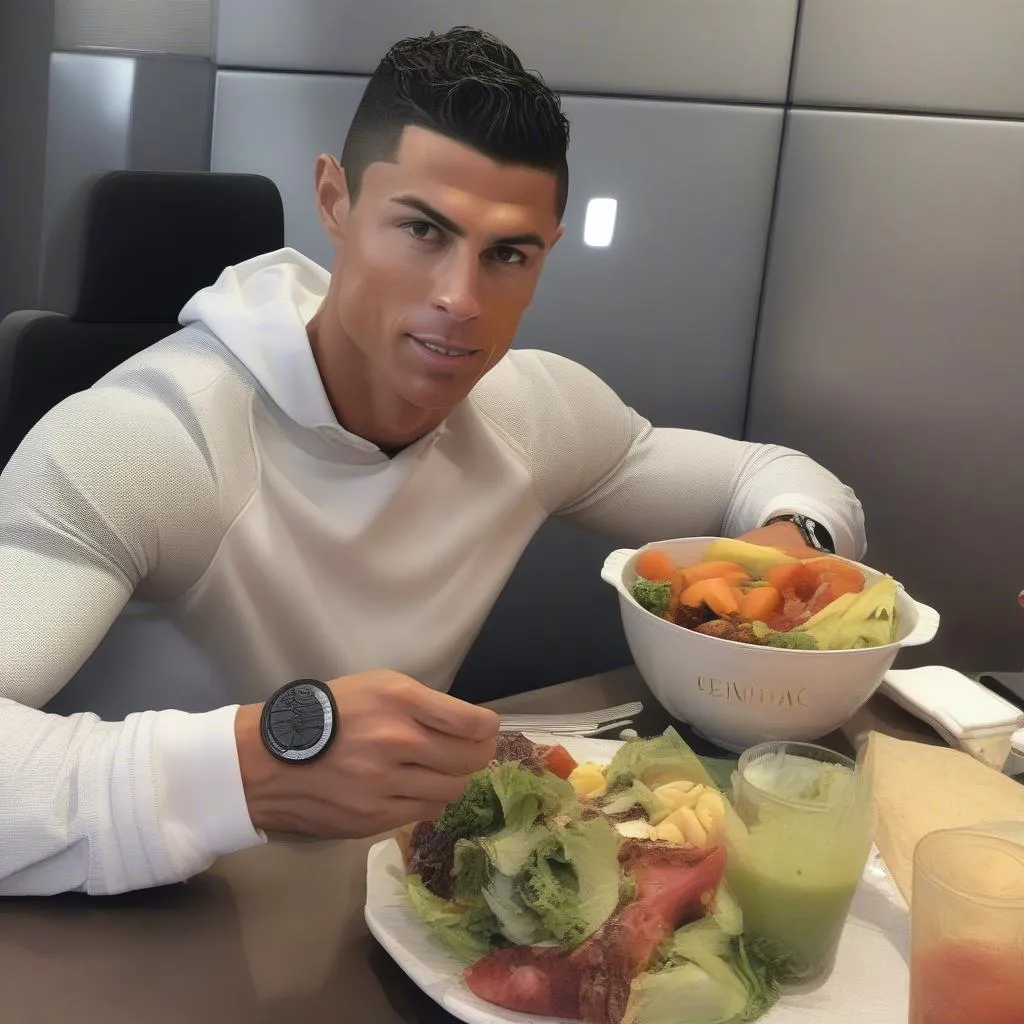 Cristiano Ronaldo chế độ dinh dưỡng