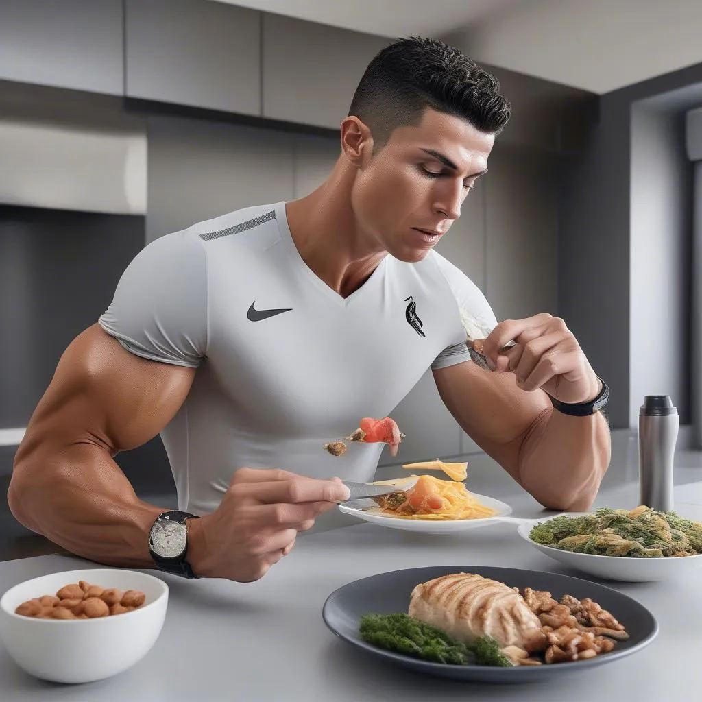 Ronaldo chế độ dinh dưỡng